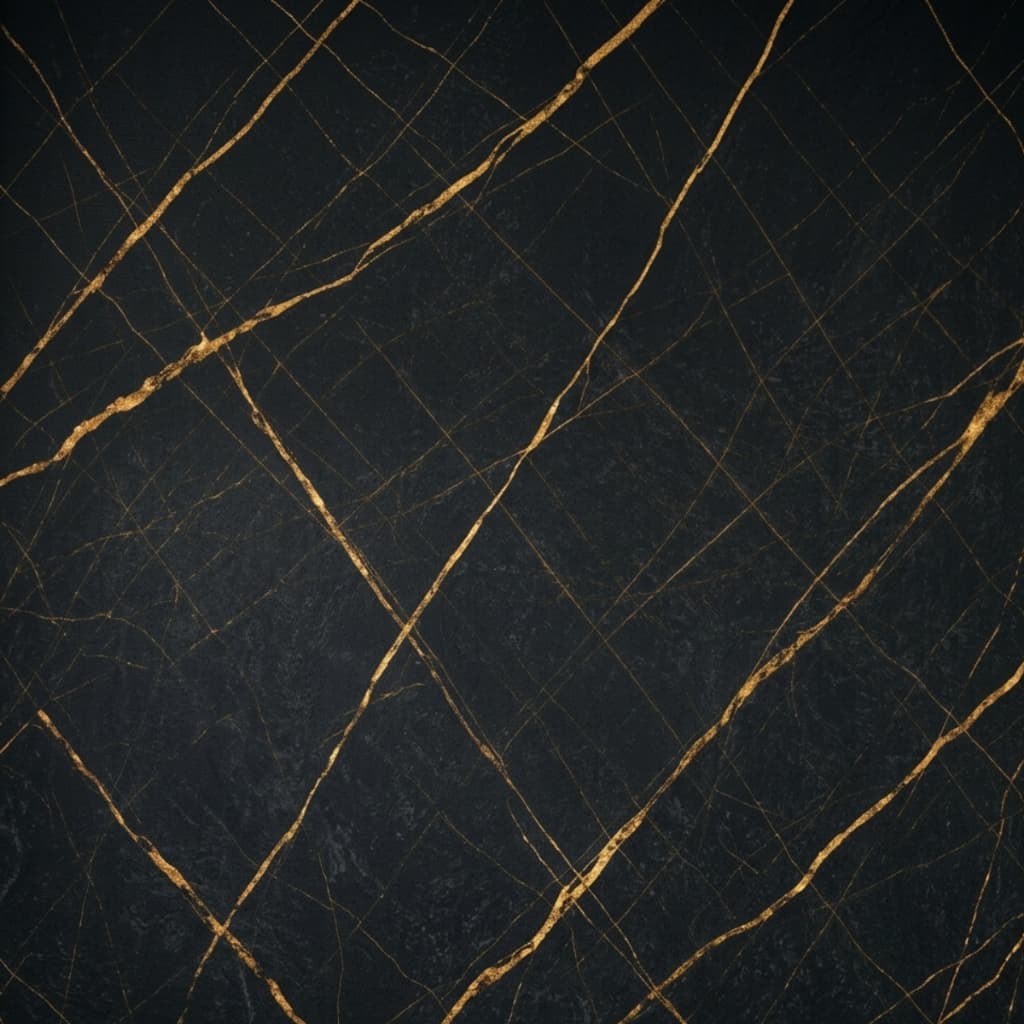 Papel de Parede Adesivo Autocolante Mármore Dourado Preto Premuim Para Quarto Sala Cozinha