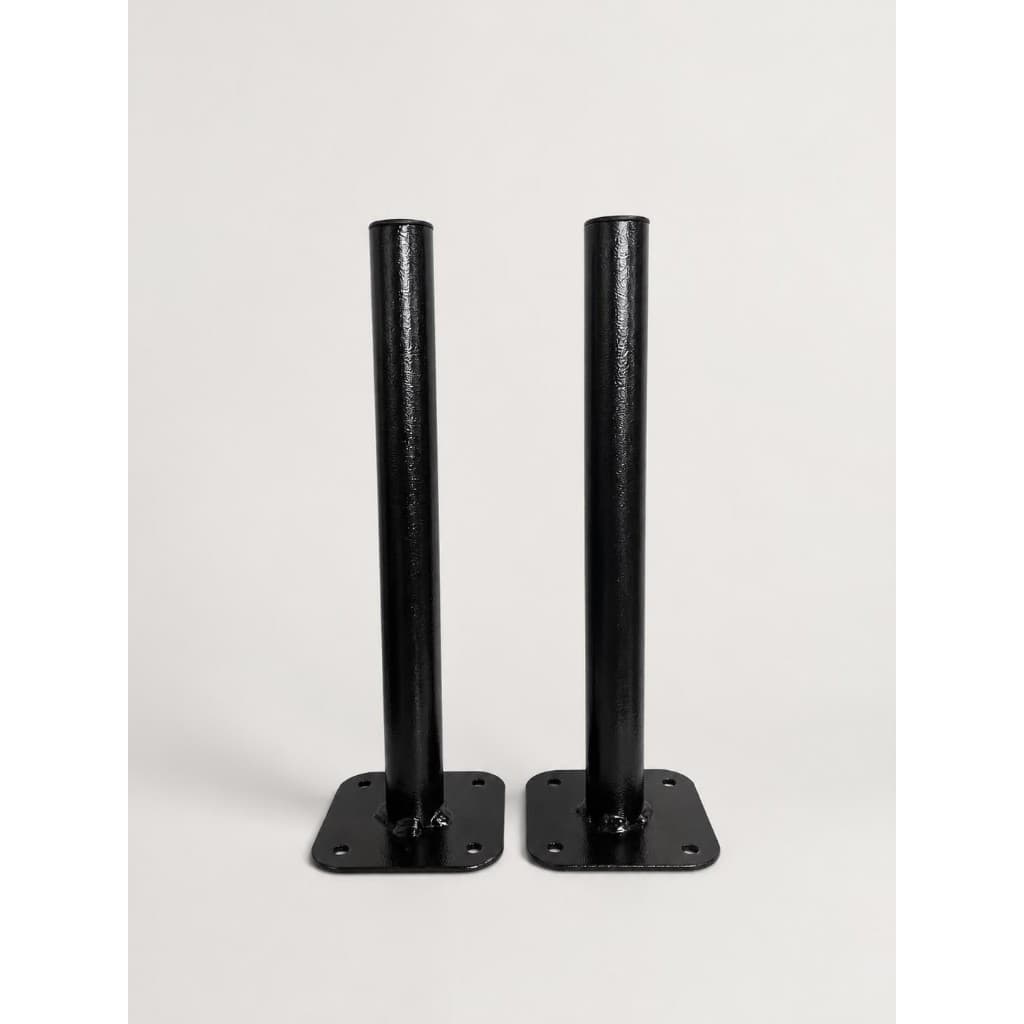 Kit 2 Suportes Para Anilhas Parede/Chão 25mm Aço Reforçado Até 75kg Academia Home Gym