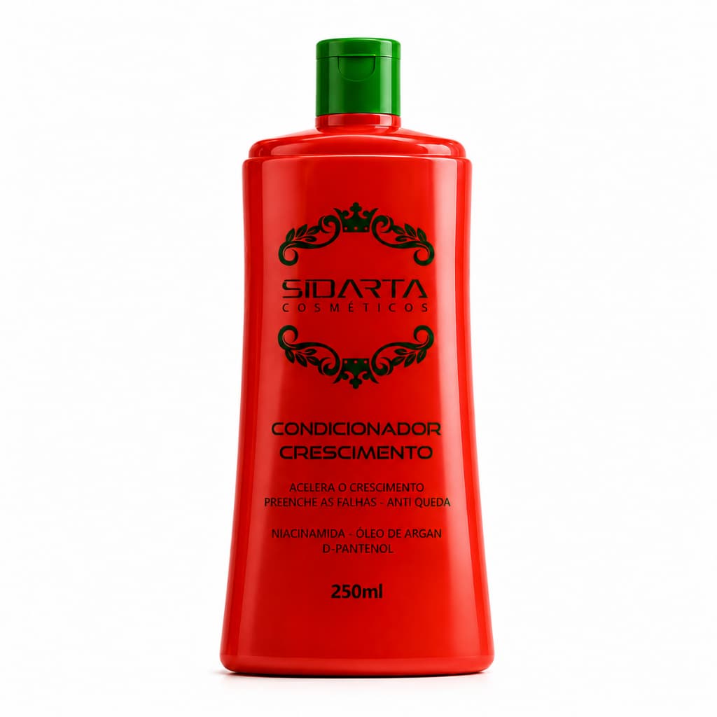 CONDICIONADOR SELADOR (F) DE CRESCIMENTO CAPILAR SIDARTA - ANTI-QUEDA + FORTALECIMENTO 250ml