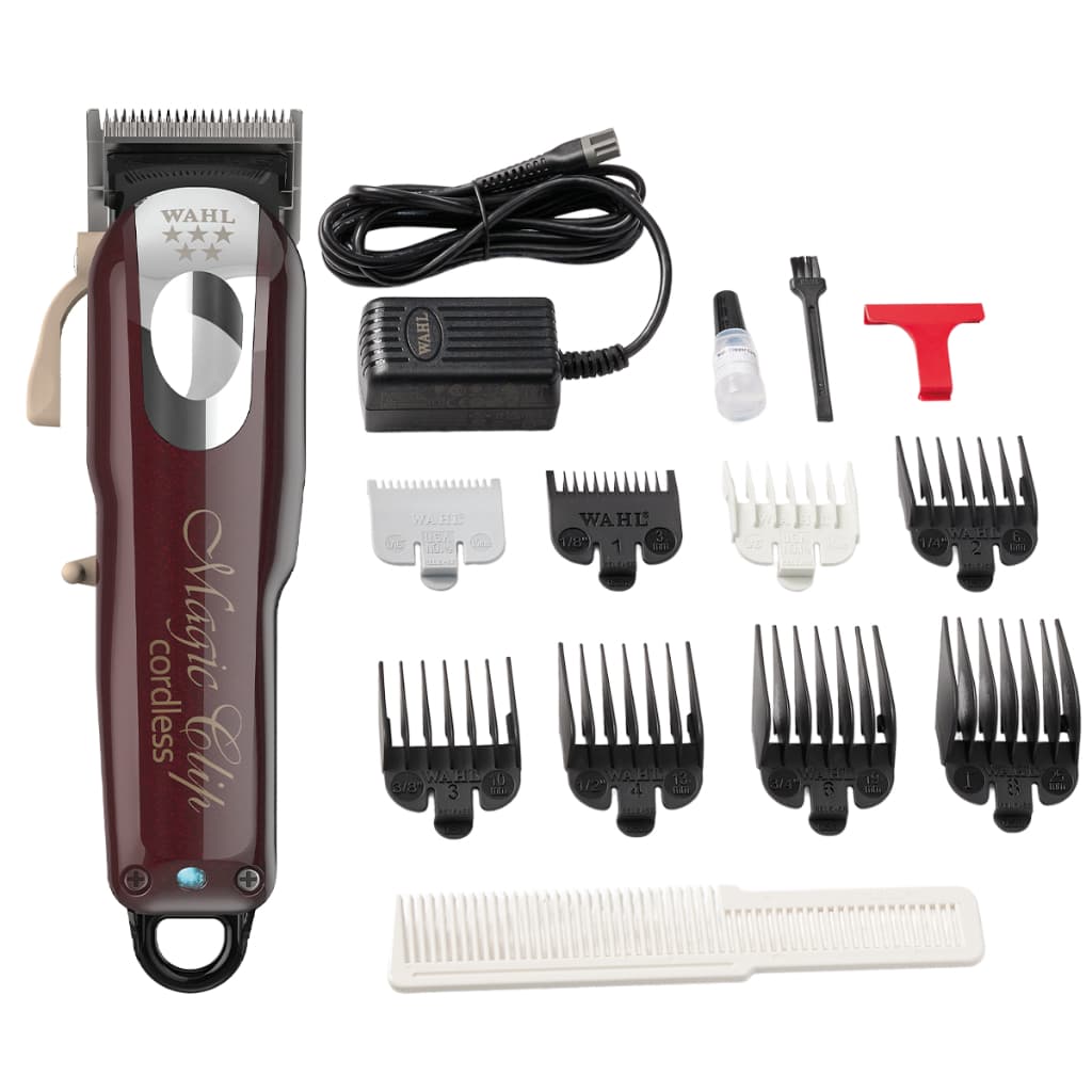 Wahl Maquina de Cortar Cabelo Profissional Magic Clip Sem Fio Ions de Lítio Bivolt, Motor 5.700 RPM