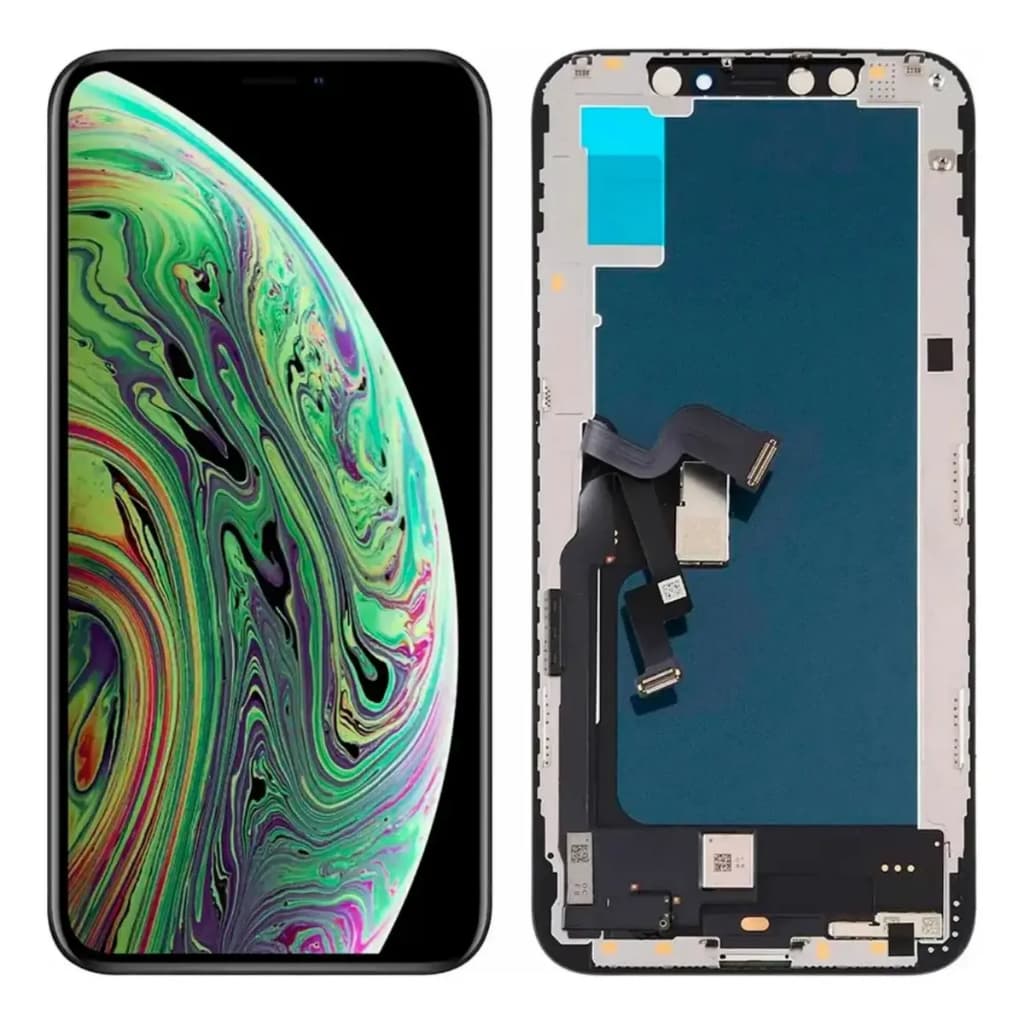 Tela Compatível iPhone XS Display OLED Touch Screen Alta Qualidade Premium Substituição Completa