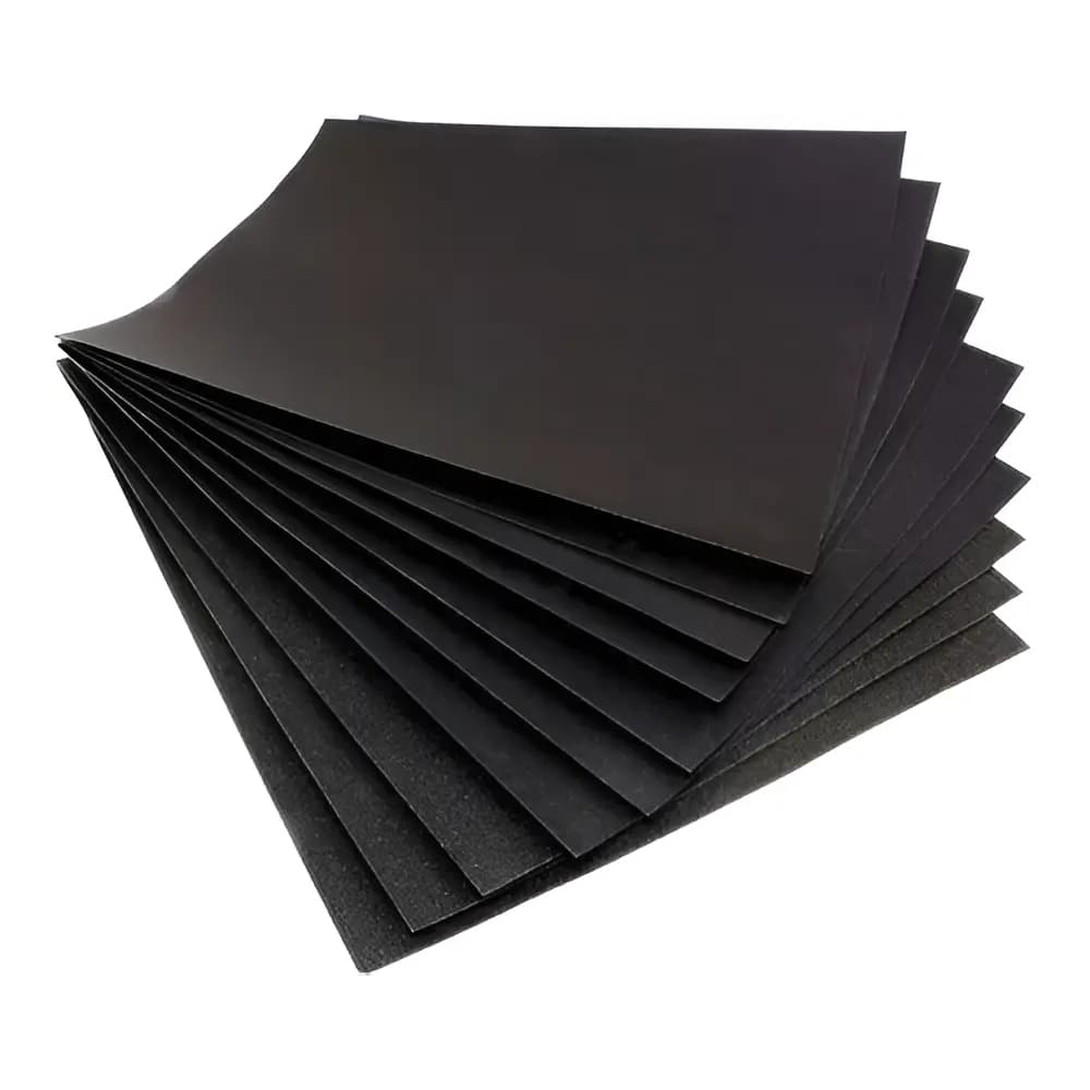 Jogo 10 Folha De Lixa D Água Grão 120 23x28cm Ferro Metal