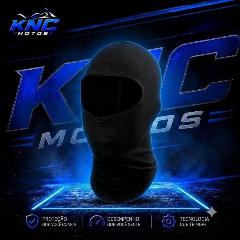 Balaclava Touca Ninja Térmica Moto Protetor De Rosto E Pescoço