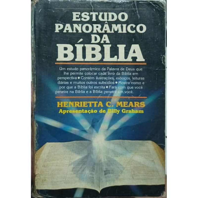 livro estudo panorâmico da Bíblia