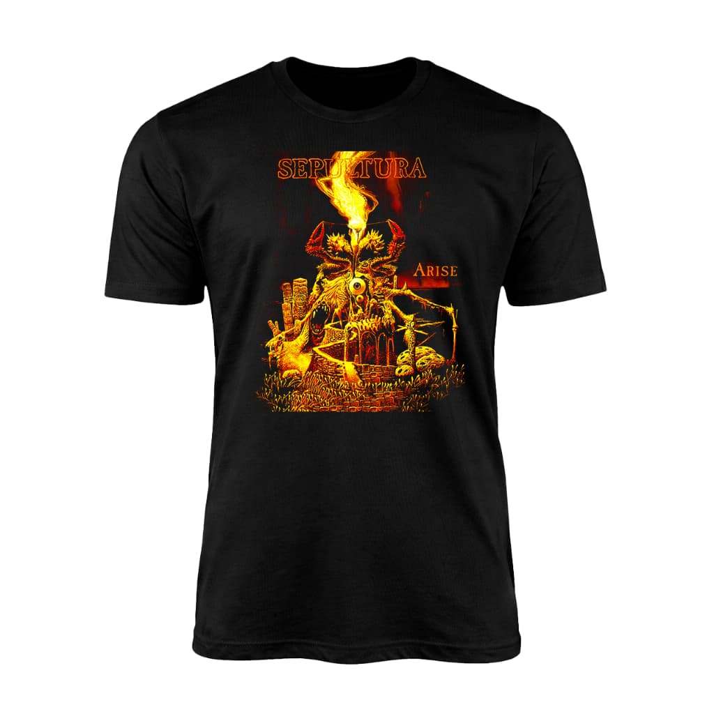Camiseta Sepultura Arise Rock Camisa