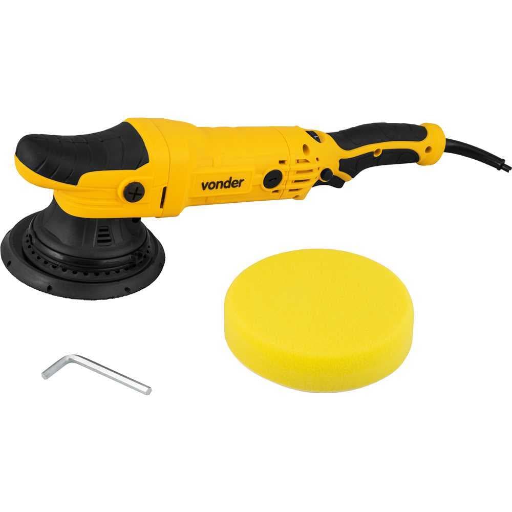 Politriz Roto Orbital 6 Pol 900W Vonder 127V Velocidade Variável Para Polimento Automotivo