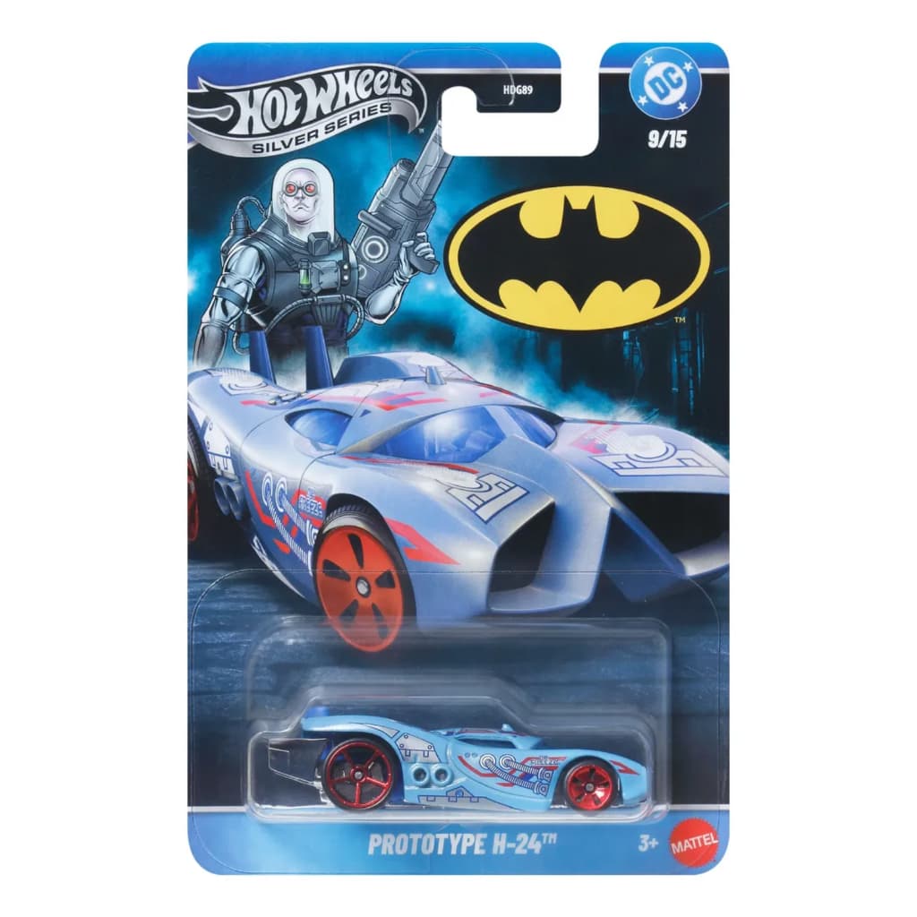 Carrinho Hot Wheels Colecionável Batman Prototype H-24 - Mattel