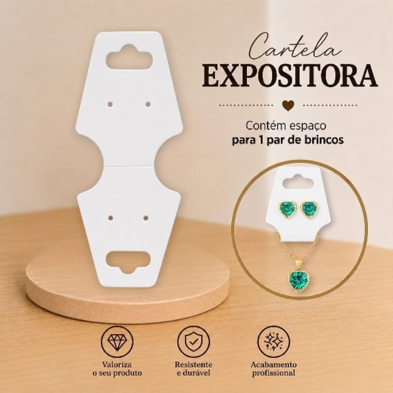 Cartelas Gravatinha Tag para Corrente/Pulseira/Brinco/Colar/Bijuterias/Tiaras/Xuxinhas