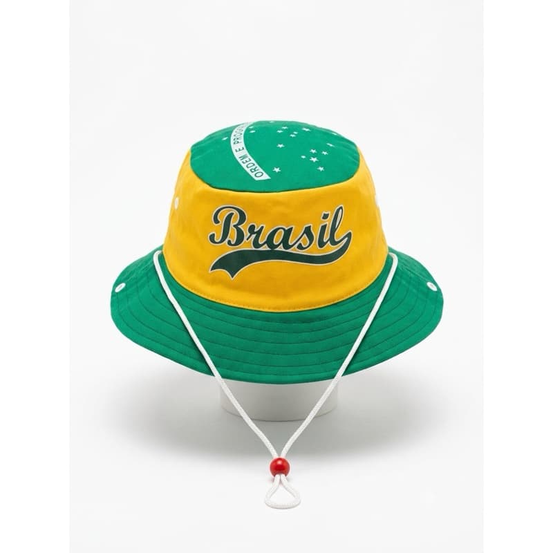 Chapéu Bucket Hat Brasil Seleção Brasileira Copa Do Mundo Unissex Pronta Entrega Promoção