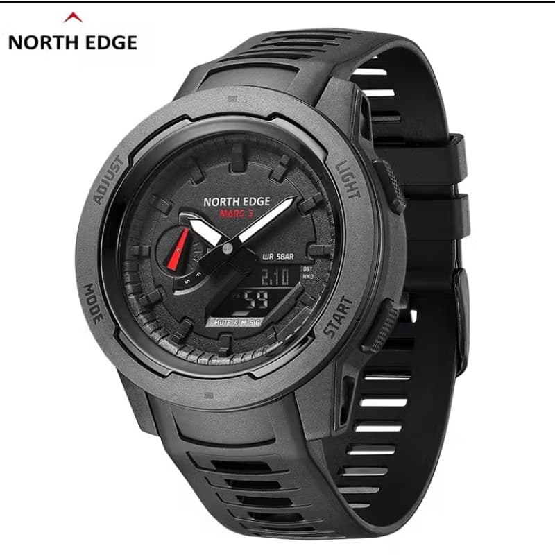 Relógio De Pulso NORTH EDGE Mars 3 Outdoor Sports Watch À Prova D