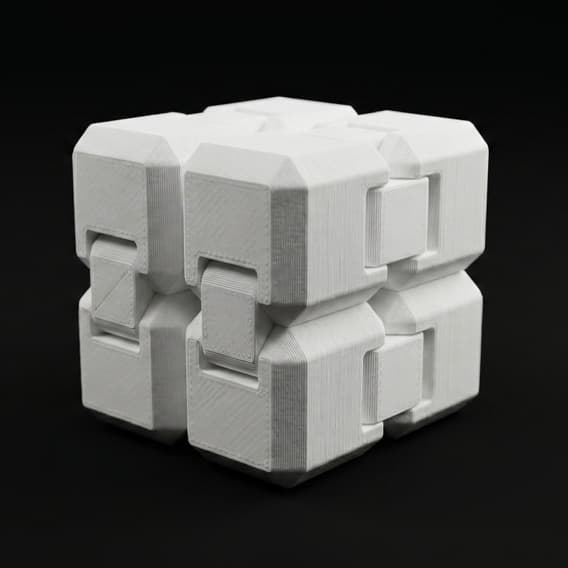 Fidget Cube Anti Estresse Brinquedo De Cubo Sensorial (Veja cores disponivel)