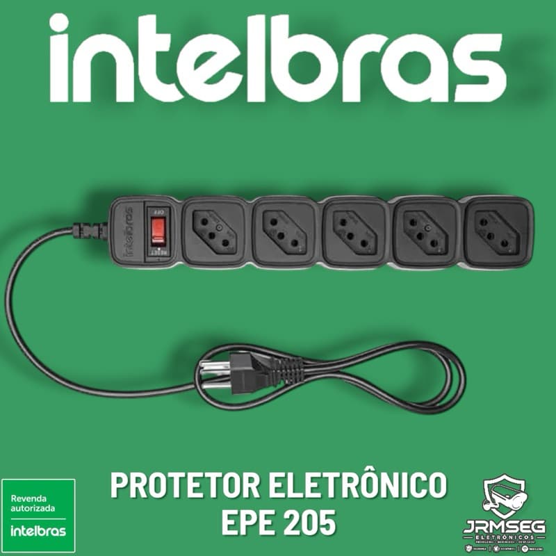 EPE 205 Protetor eletrônico com 5 tomadas Intelbras