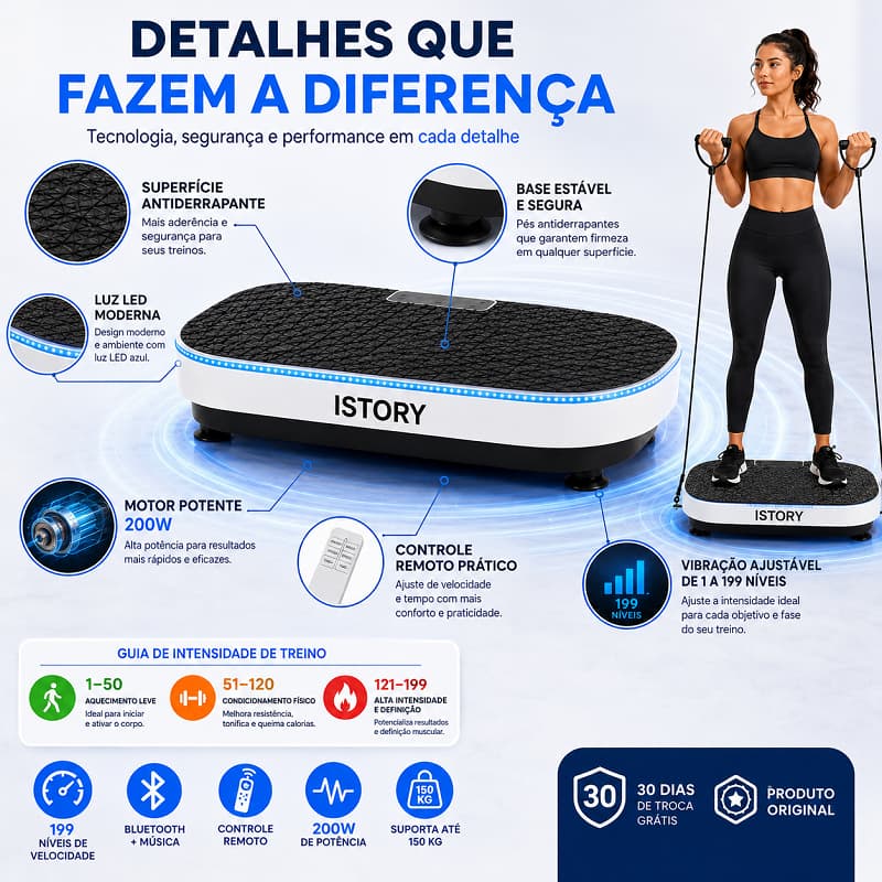 Multifunctional vibrating platform 110v/220v slimming suitable for home use