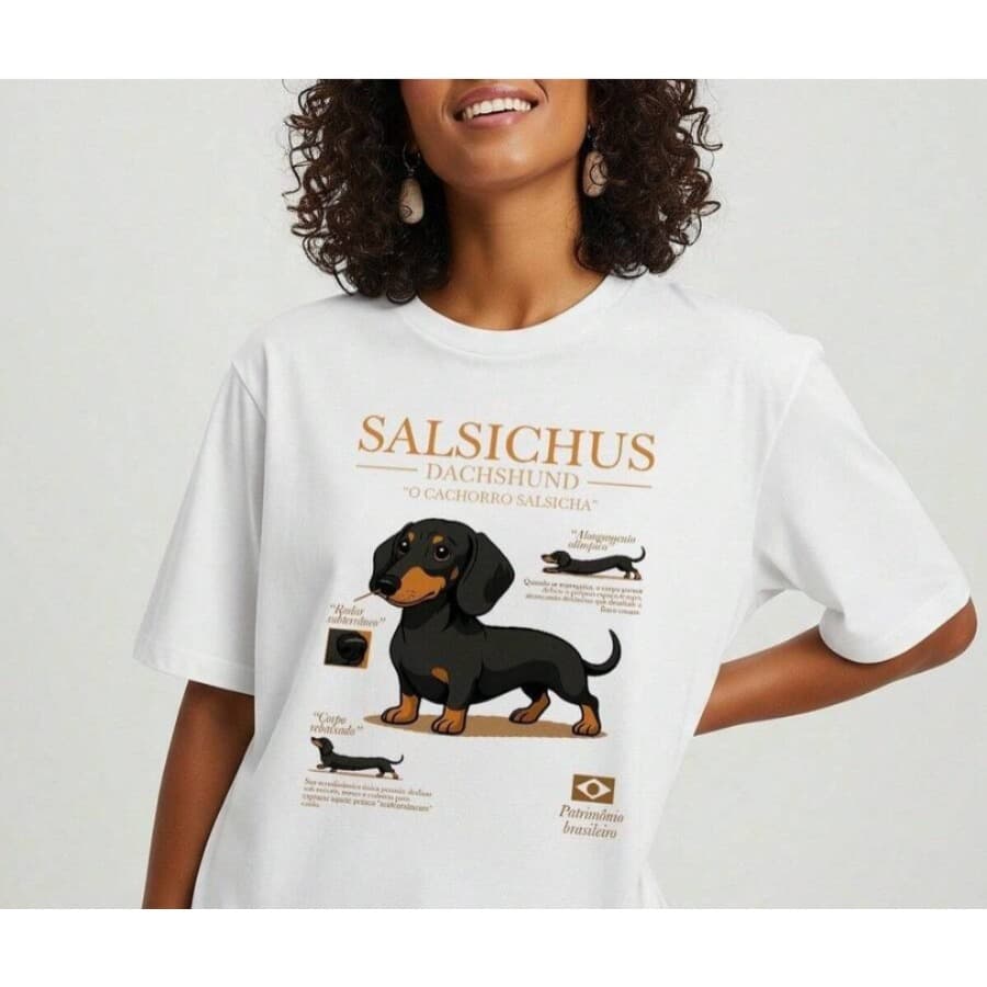 Camiseta Algodão 100% Conforto Premium Uso Diário Para o Verão