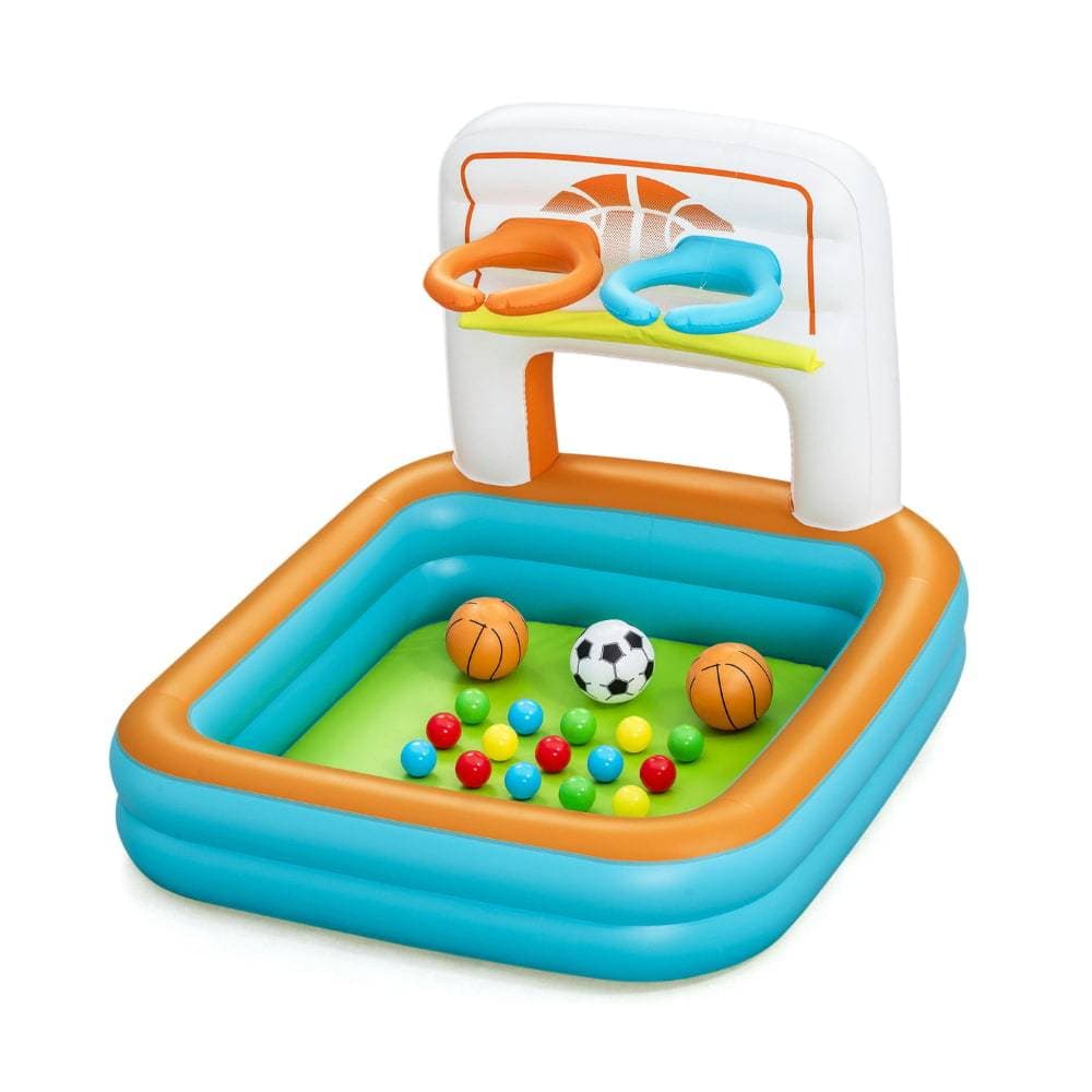 Piscina de Bolinhas Inflável Infantil Multiuso 3 Esportes Em 1 Bestway