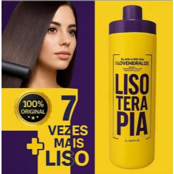 Progressiva Lisoterapia 1 LITRO Orgânica Sem Formol Hidralise 1L - Liso Extremo