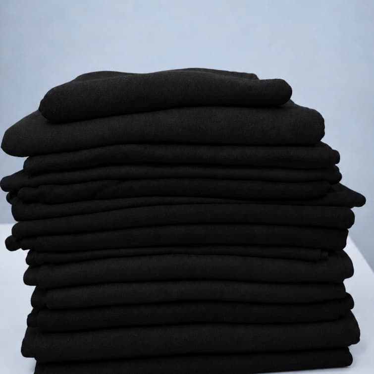 Retalho Cotton 96% Algodão e 4% Elastano Preto 3 metros em 1kg | Costura, Artesanato e muito mais
