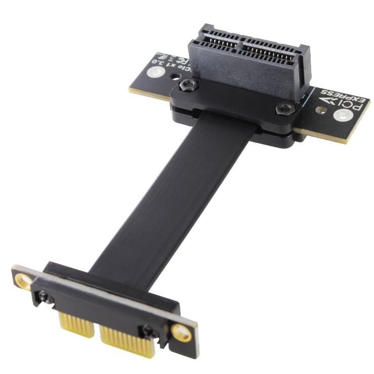 Cabo Riser Extensor Flexível Pci-e 3.0 X1 5cm Lunexa 90°