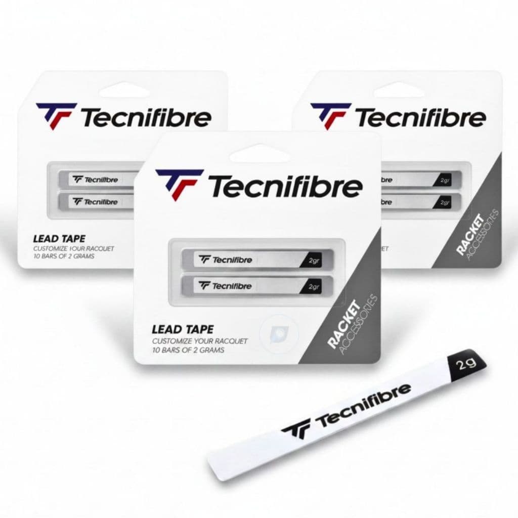 30 Lead Tape Peso Adesivo Chumbo Tecnifibre Raquete 2g Beach Tennis Tênis Pickoball