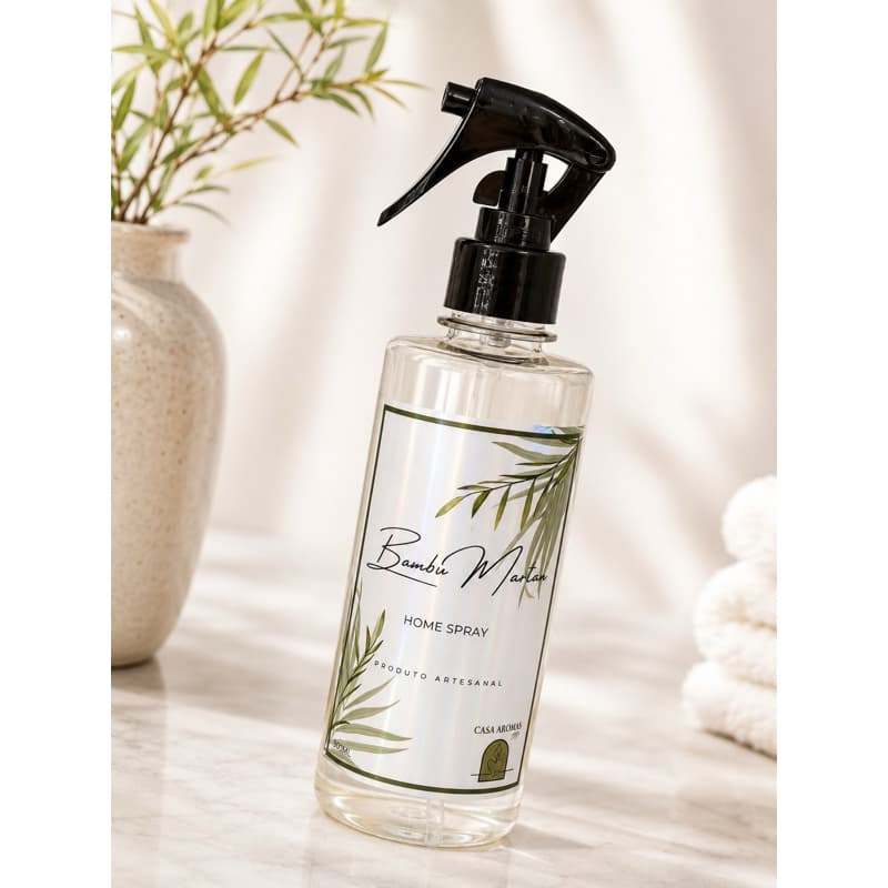 Odorizante Home Spray Bamboo martan Aromatizador de Ambiente Cheirinho Tecido