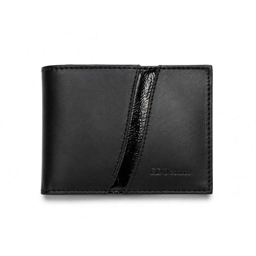Carteira Masculina Couro Legítimo EDU Couros Compacta Premium Porta Cartões DOcumentos