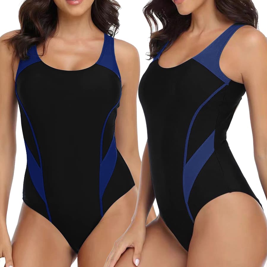 Maiô De Natação Hidroginástica Esporte Aquático Feminino Tamanho Normal Ao Plus Size