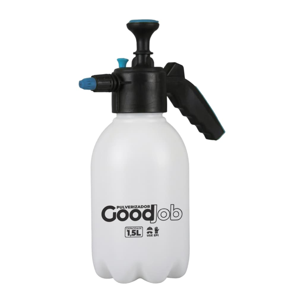 Pulverizador Borrifador Manual 1,5L GJP015 Spray Inseticida Jardim Lava Carro Multiuso 1,5 Litros Goodjob