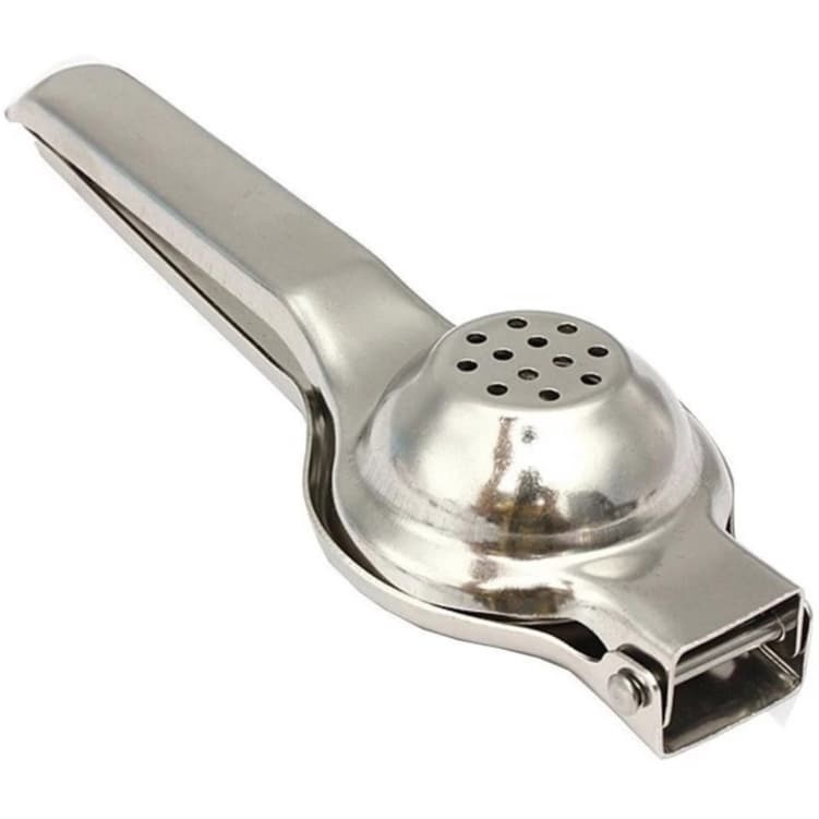 Espremedor de Limão Manual em Aço Inoxidável 20cm Reforçado Resistente para Cozinha