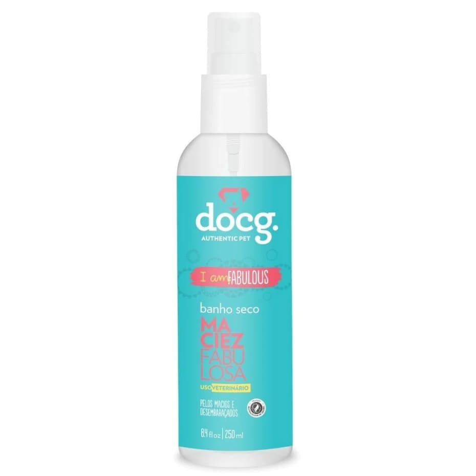 Banho Seco Pet Docg I Am Fabulous - 250ml