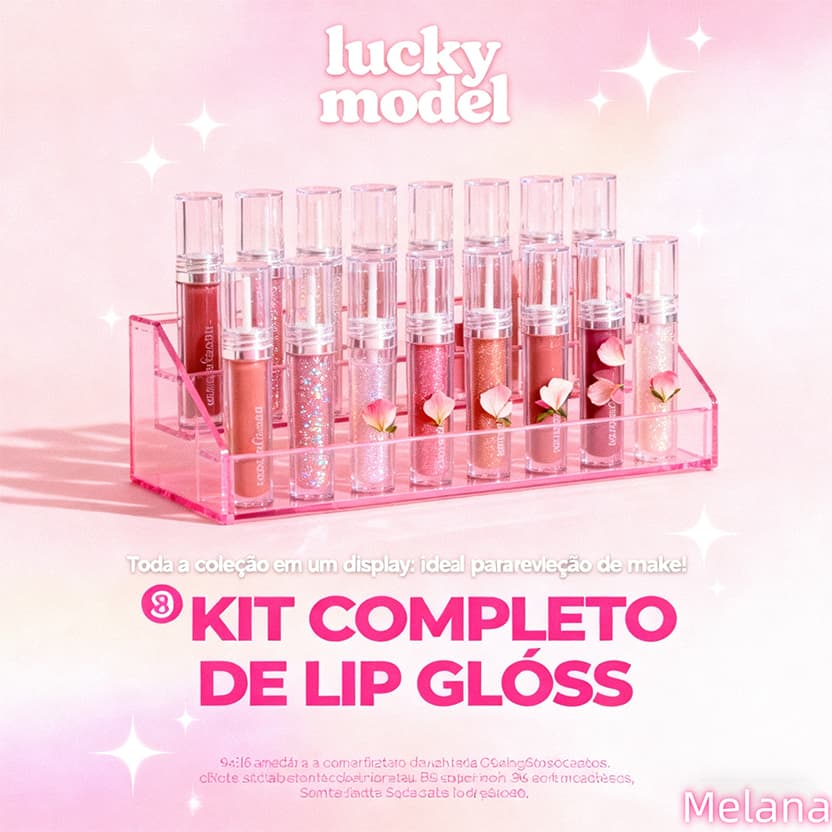 Gloss Labial com Efeito de Preenchimento e Ácido Hialurônico