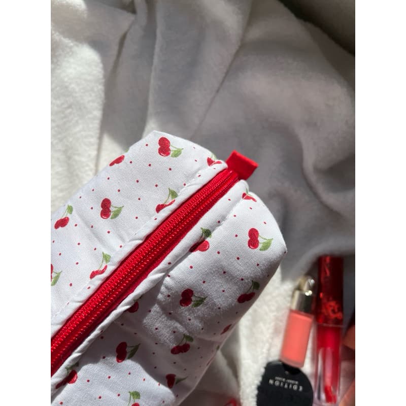 Necessaire Box - Cerejinhas Vermelhas