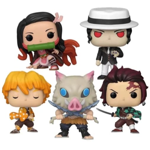 Bonecos  Action Figure Colecionáveis Demon Slayer - Com Caixa Personalizada