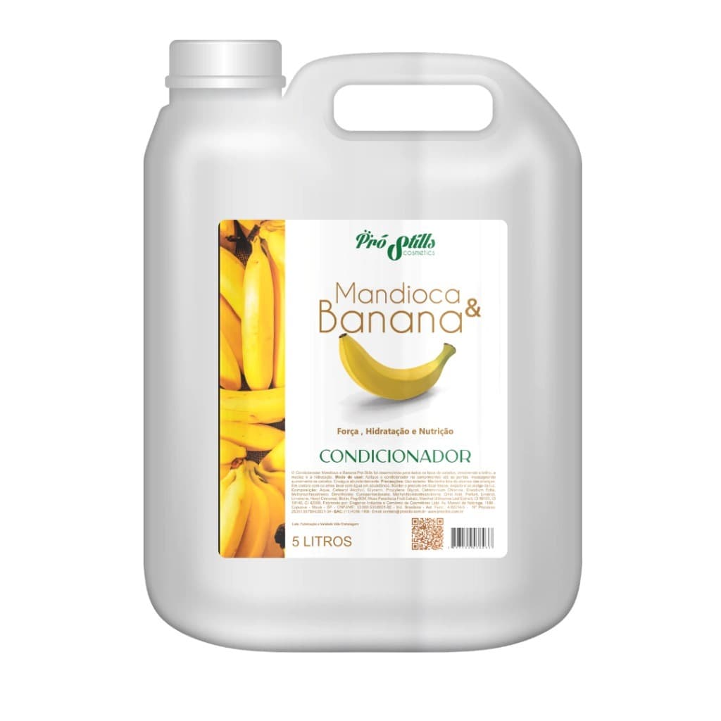 Pró Stills - Condicionador Lavatório Mandioca E Banana 5l