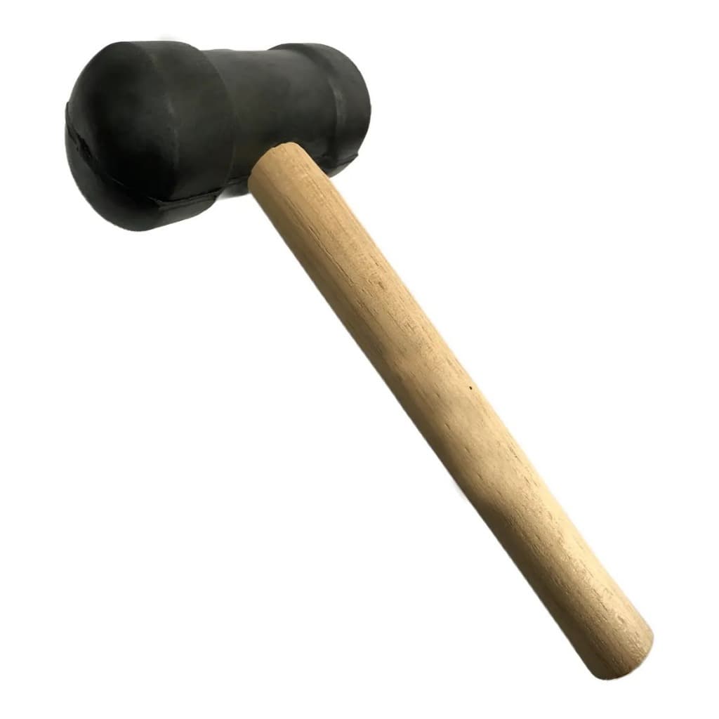 Martelo Borracha 60mm Famastil Para Assentamento de Pisos