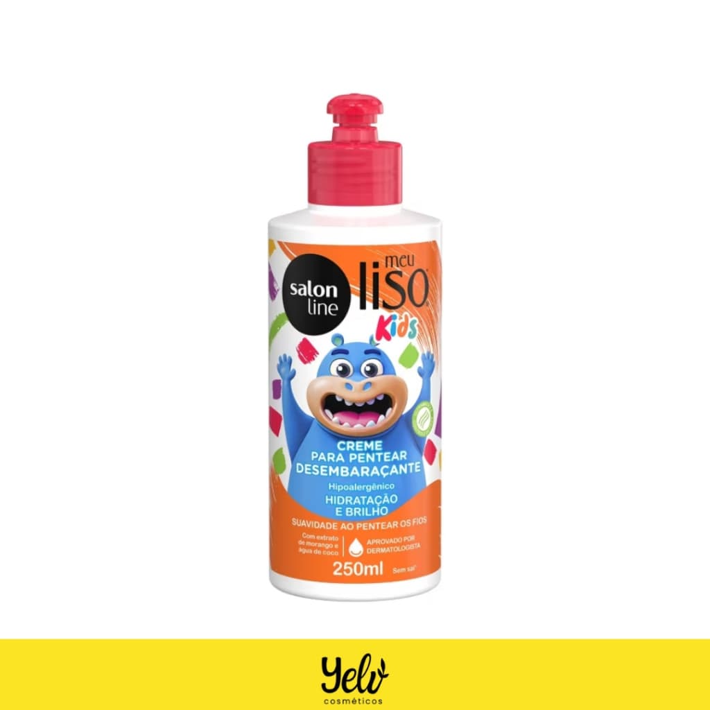 Meu Liso Kids Creme Para Pentear Desembaraçante