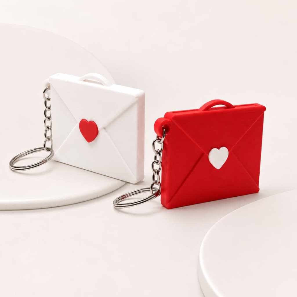 KIT Chaveiro Feminino Lembrancinhas Carta | Mimo Cliente