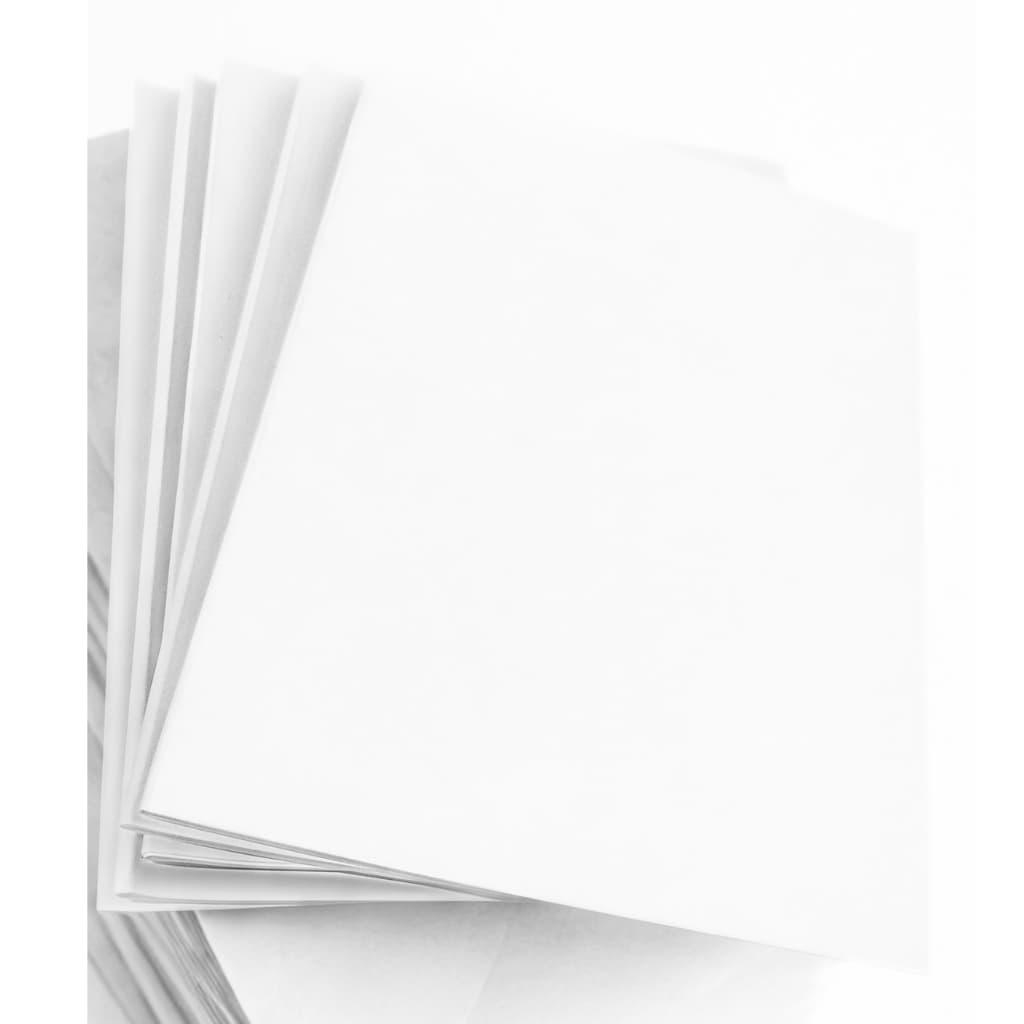 Papel Almaço sem Pauta - 20 Folhas - Papel para Capa de Trabalhos