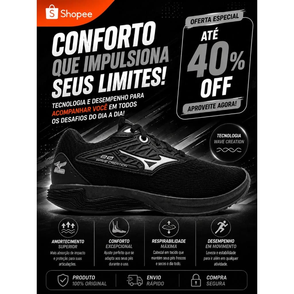 Tênis masculino academia leve corrida treino esportivo macio confortável PROMOÇÃO