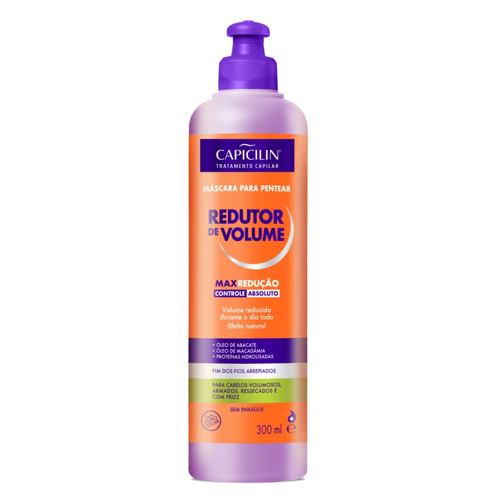 Capicilin Máscara Para Pentear Redutor De Volume 300ml