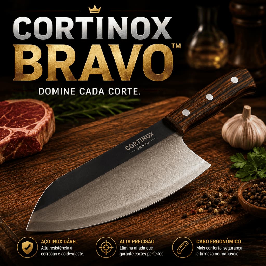 Cutelo Profissional Cortinox Faca Corte Carne Chef Facas Precisao 285cm