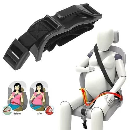 Cinto de Segurança Para Gestantes e Grávidas Carro Universal Ajustável