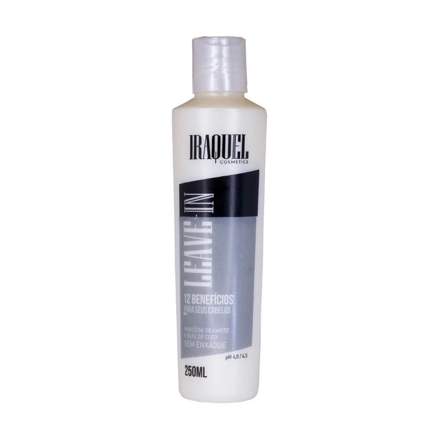 Protetor Térmico Leave-in Iraquel 12 Benefícios | Proteção 230°C | Hidratação e Zero Frizz | 250g