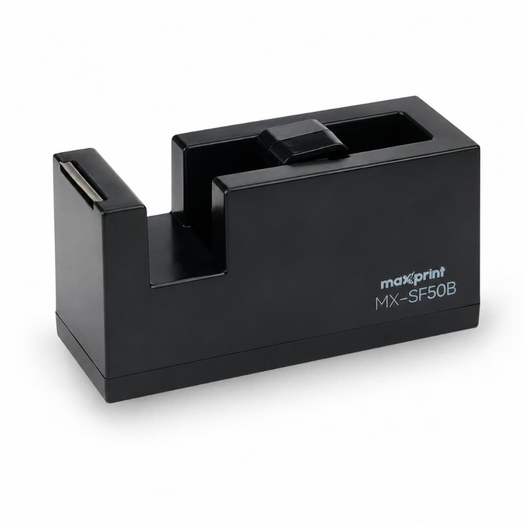 Suporte Para Fita Adesiva Peq Sf50b Preto Maxprint Unidade