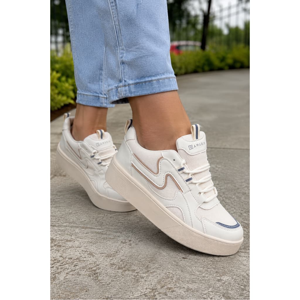 Tênis Ramarim Crystal Feminino Original Refletivo Casual Plataforma Confortável