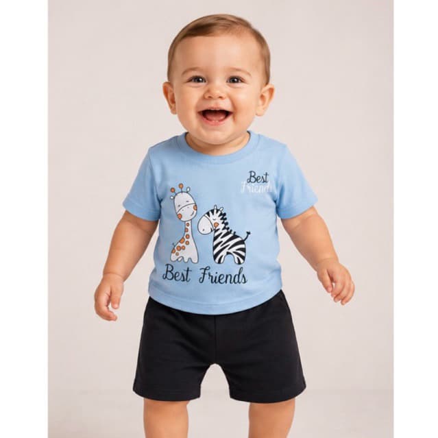 Conjunto Meninos Best Friends - JD Kids - 3869
