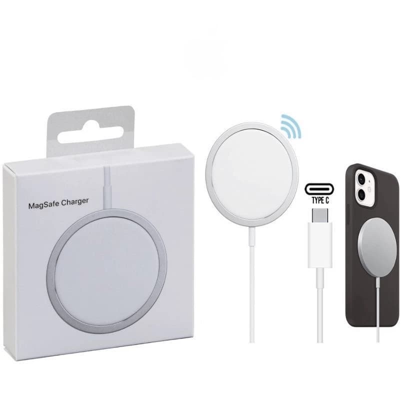 Carregador Magnético Por Indução Magsafe 15w Ultra Rápido Turbo Envio Imediato