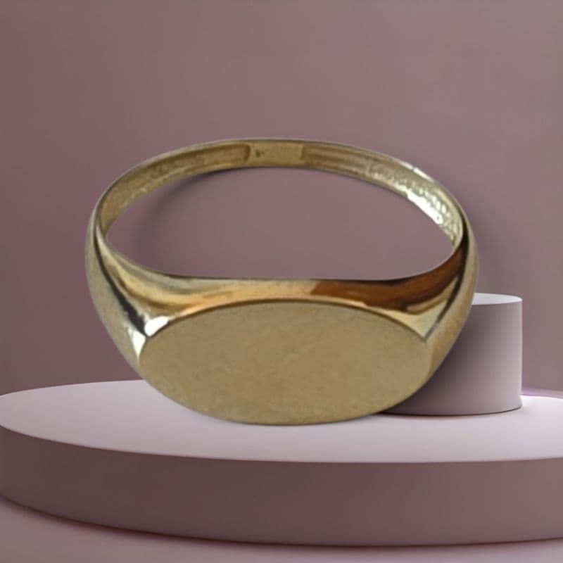 anel chapinha ouro 18k amarelo aro 12 13 14 15 16 18 20 21 .Rosangela lima joias999,00