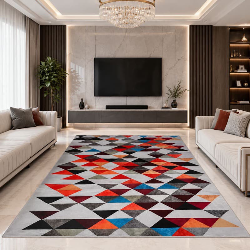 Tapete sala indiano aveludado 2,00x1,40 Promoção