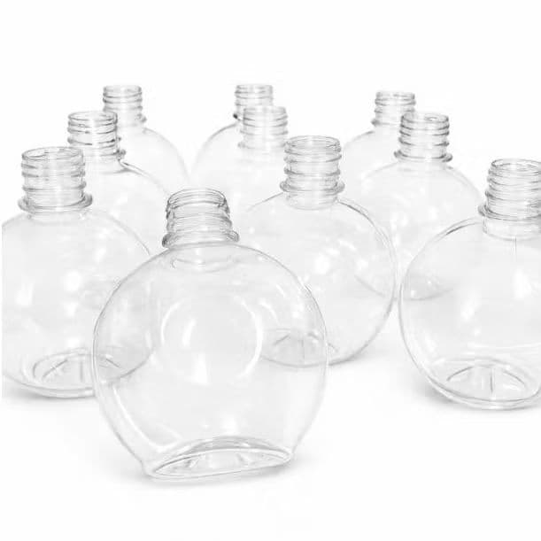 kit Frascos PET 300ml Sem Gatilho Com Avarias Estéticas