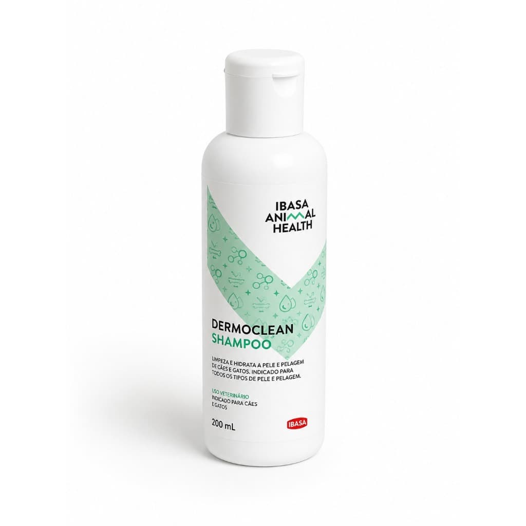 Shampoo Dermoclean Ibasa 200ml: Higieniza e Hidrata com Fragrância Suave